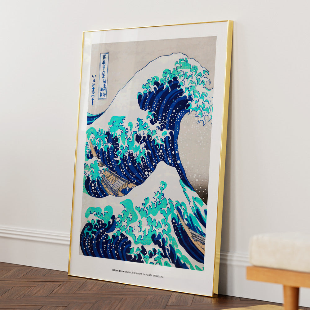 Katsushika Hokusai - the great wave off kanagawa - XS / Matte Paper / Rolled Art - Nook At You