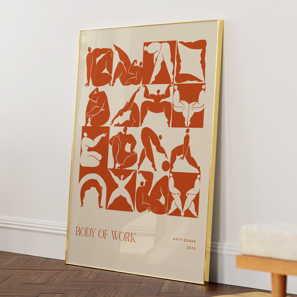Body of Work Bohemian Art Print - XS / Matte Paper / Rolled Art - Nook At You