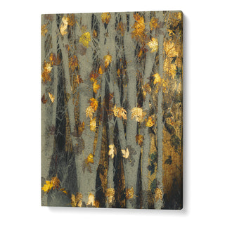 Gold Leaf Abstract Art
