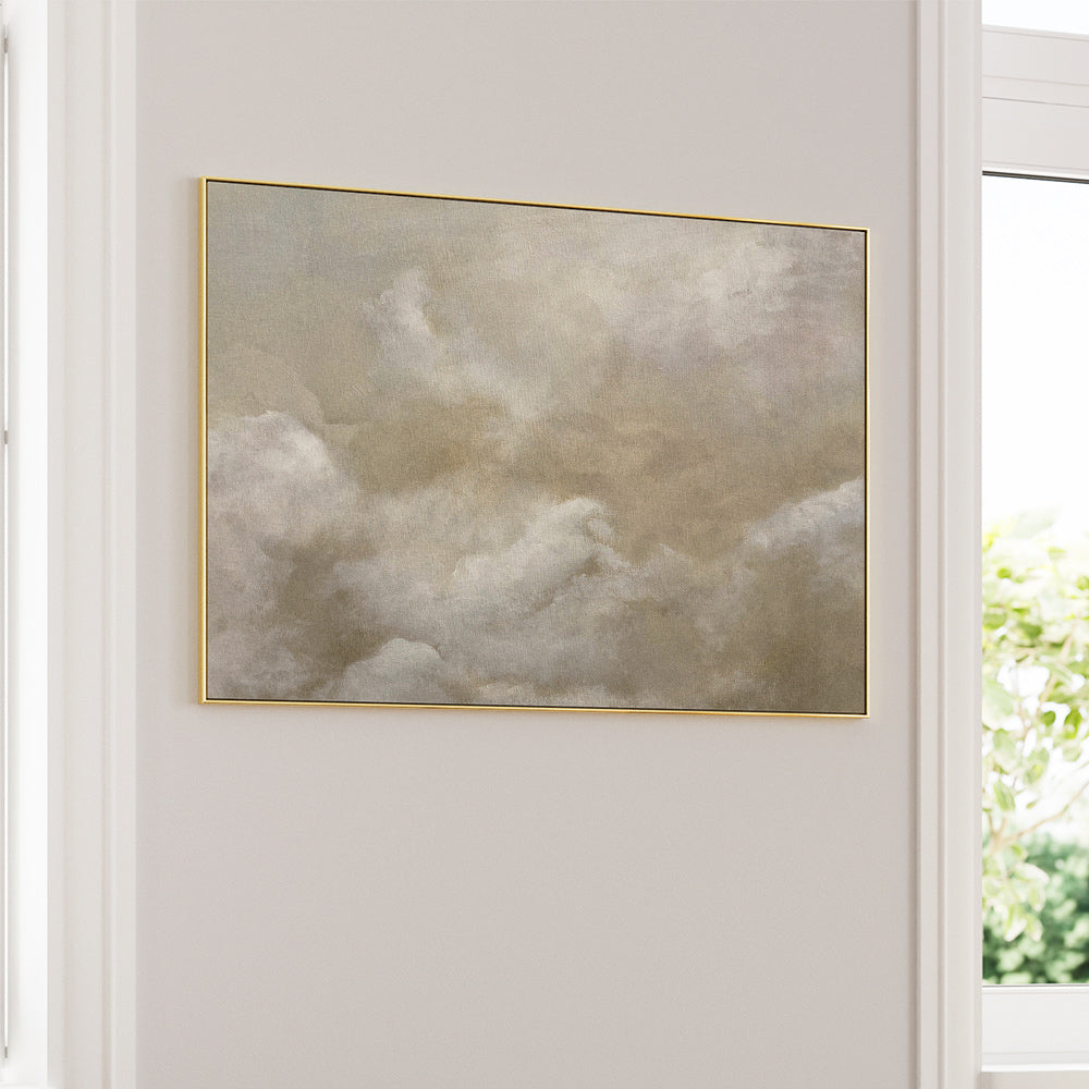 Cloud Abstract Painting - XS / Matte Paper / Rolled Art - Nook At You