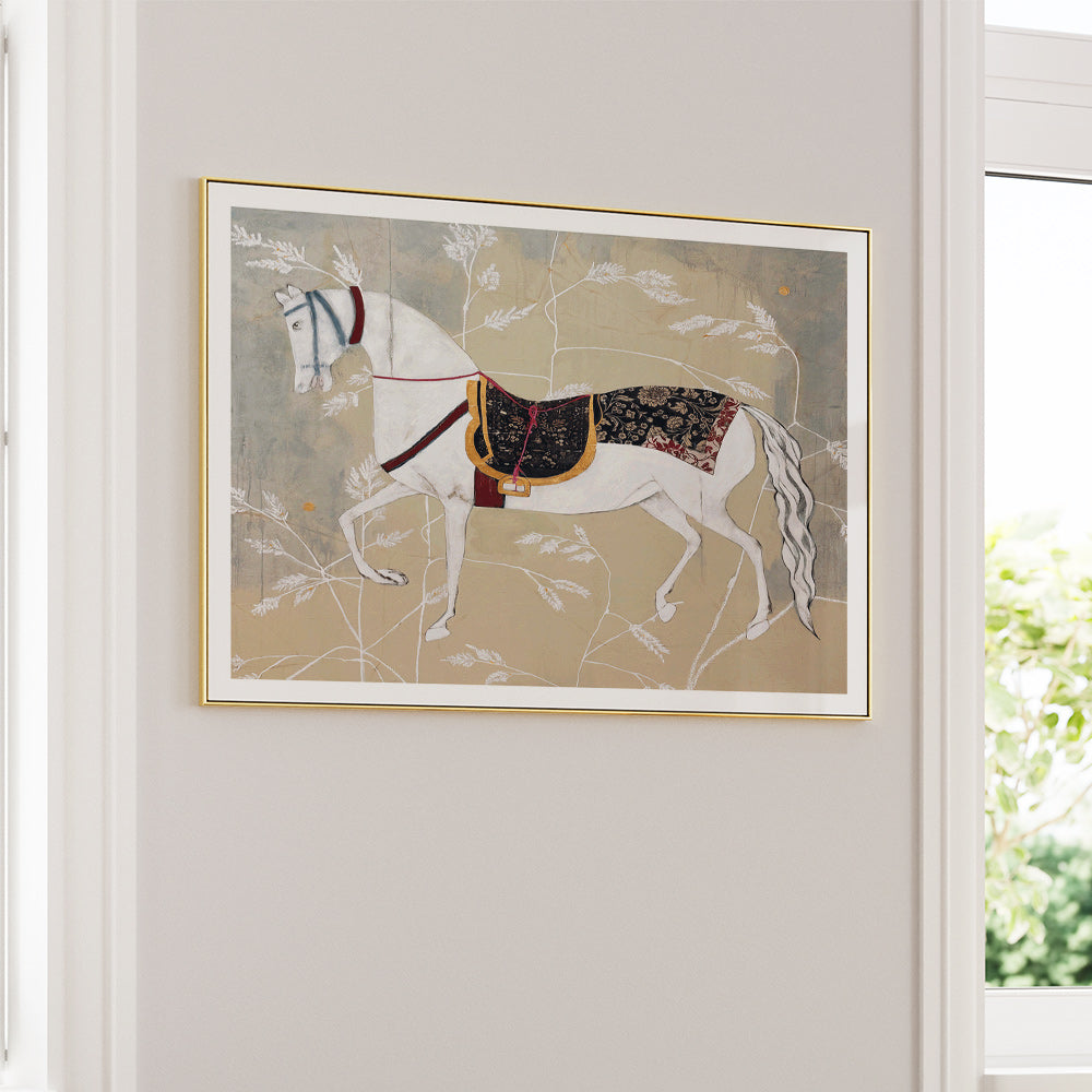 Equestrian Elegance Wall Art Poster - XS / Matte Paper / Rolled Art - Nook At You