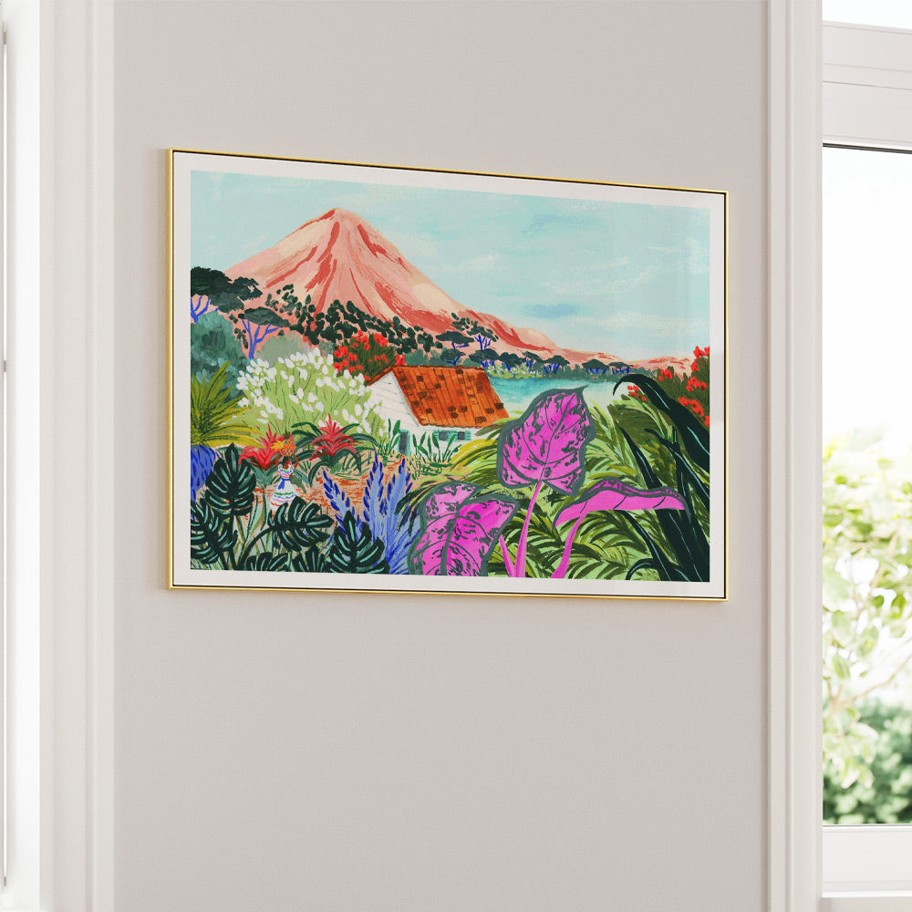 Ometepe Landscape Wall Art - XS / Matte Paper / Rolled Art - Nook At You