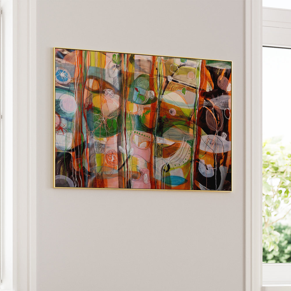 Vibrant Whimsy Wall Art Poster - XS / Matte Paper / Rolled Art - Nook At You