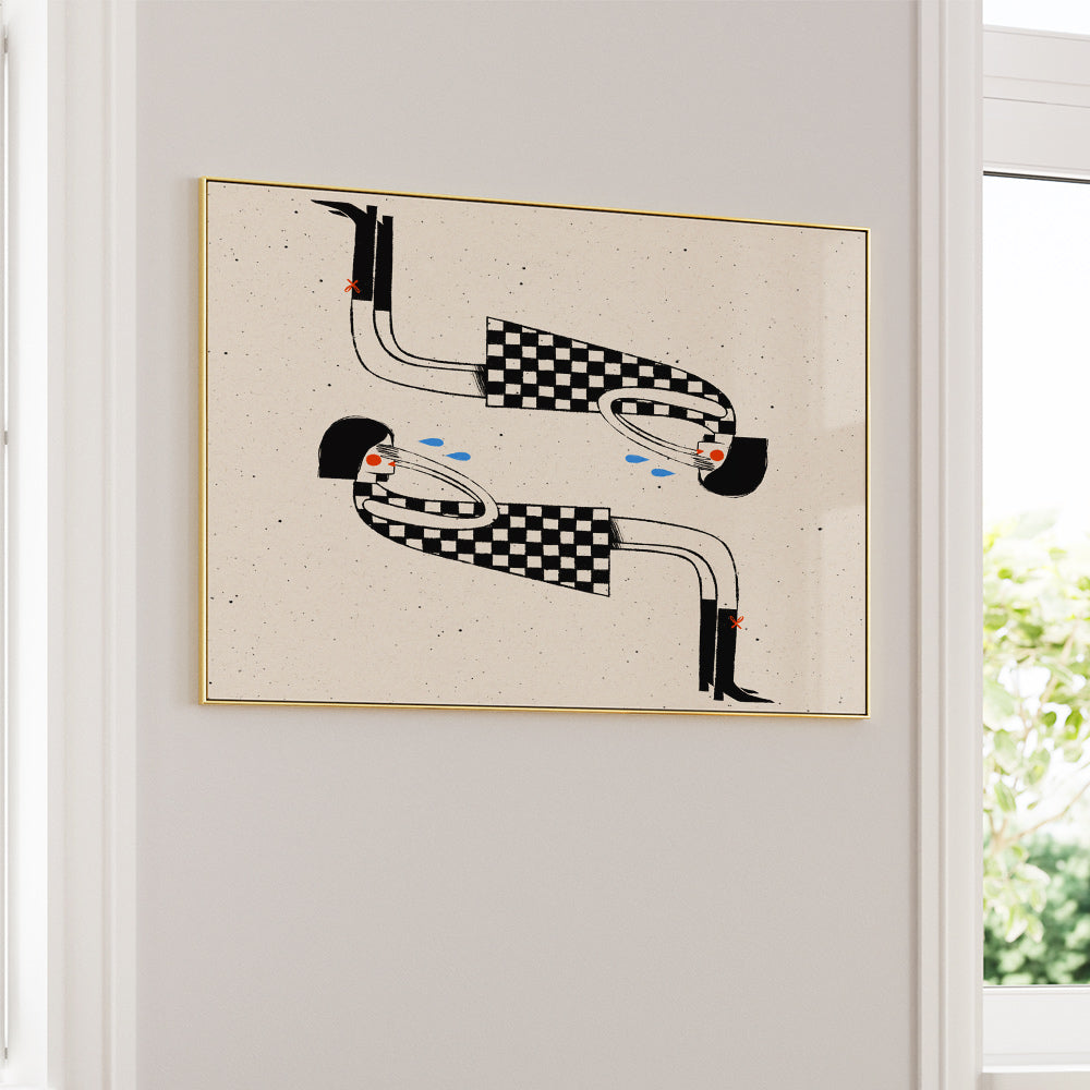 Cover Me Wall Art Print - XS / Matte Paper / Rolled Art - Nook At You