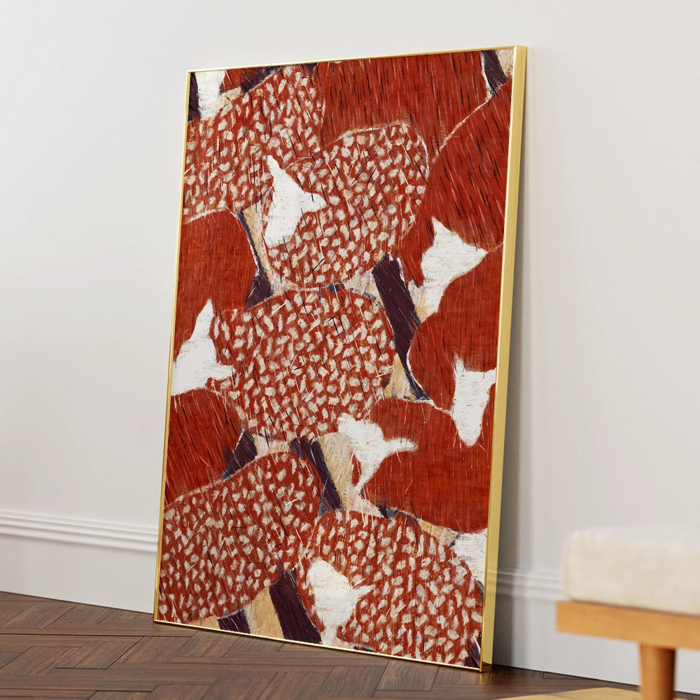Ruminant Study Abstract Canvas Poster - XS / Matte Paper / Rolled Art - Nook At You