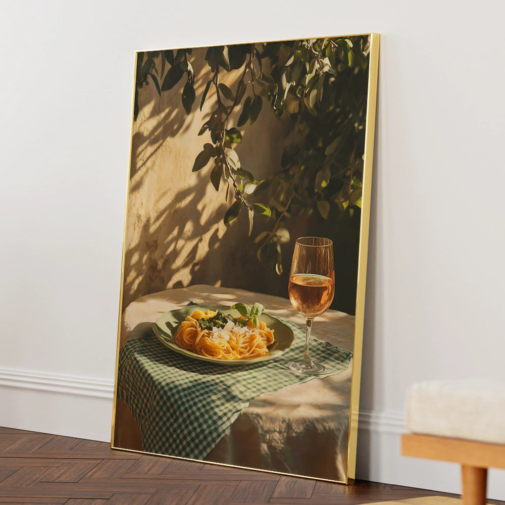 Olive Shadows Canvas print - XS / Matte Paper / Rolled Art - Nook At You