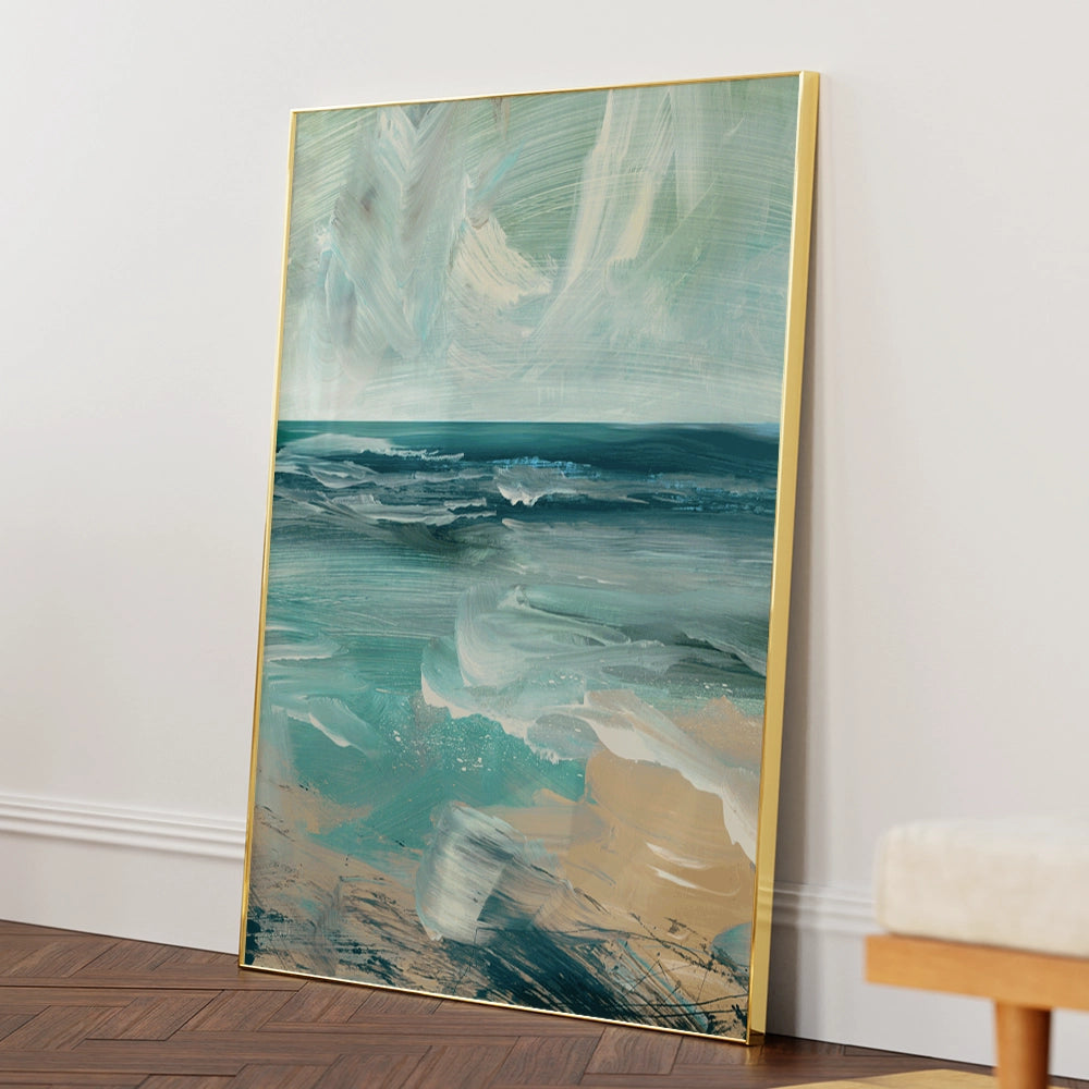 St Ives - Modern Abstarct Wall Art - XS / Matte Paper / Rolled Art - Nook At You