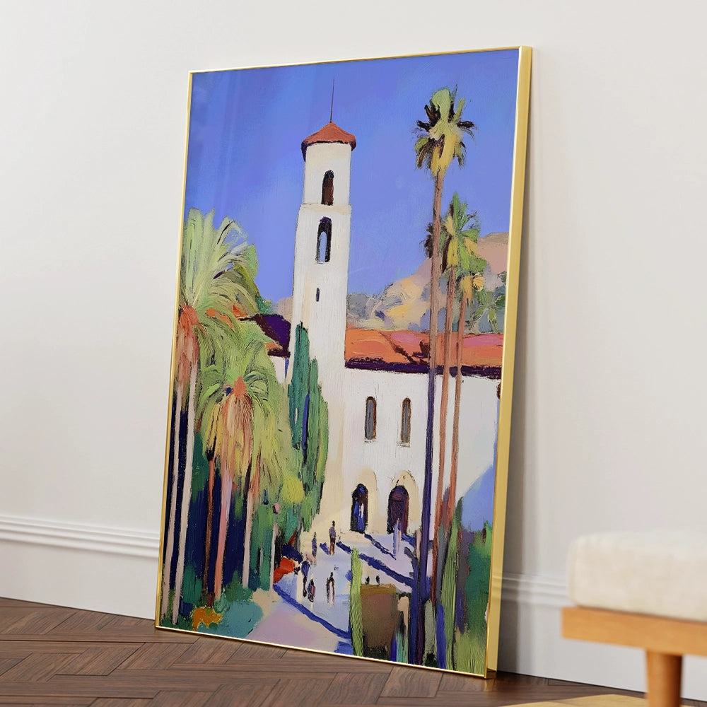 Built for the Morning Landscape Canvas painting - XS / Matte Paper / Rolled Art - Nook At You