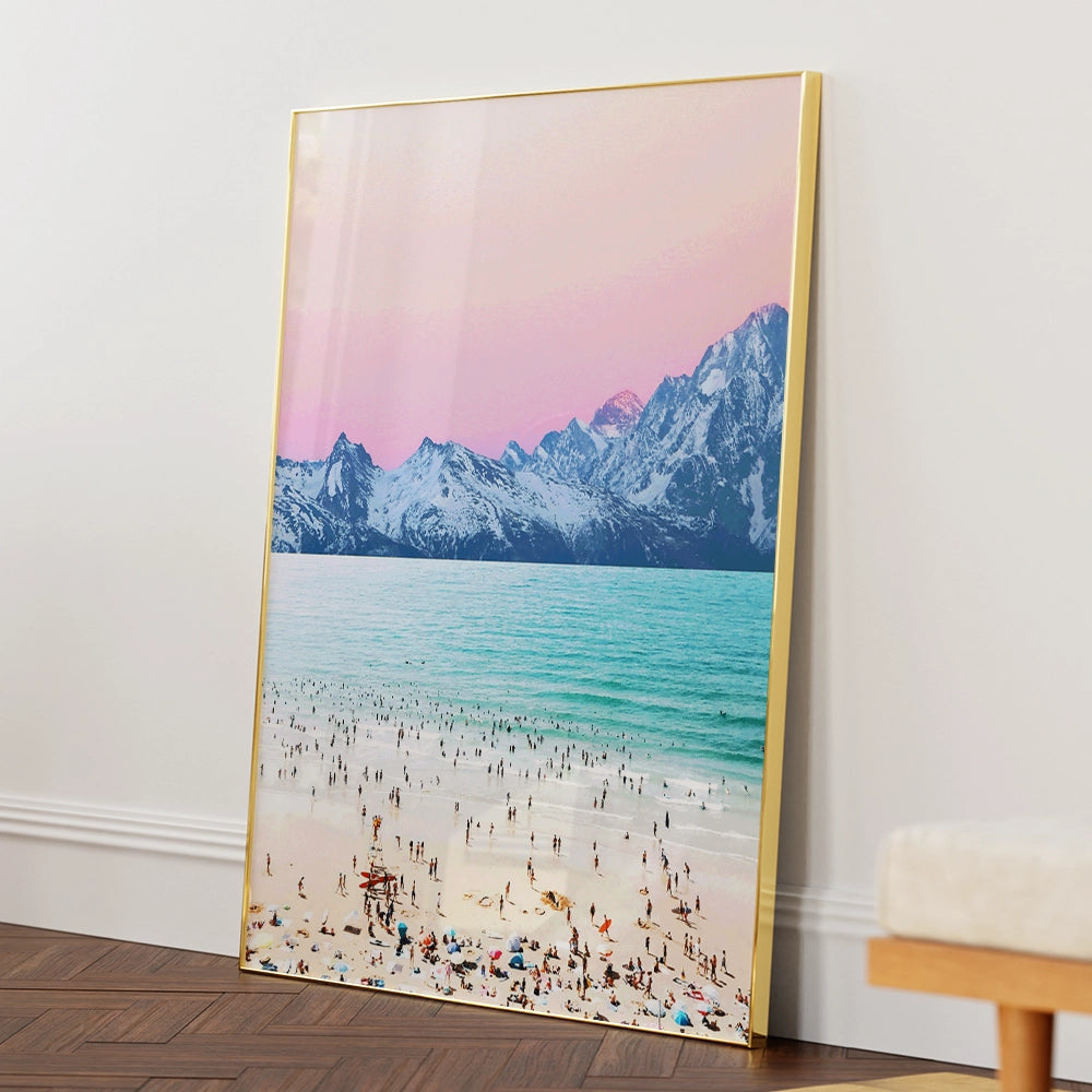 The Island Landscape Canvas Artwork - 5XL / Canvas / Rolled Art - Nook At You