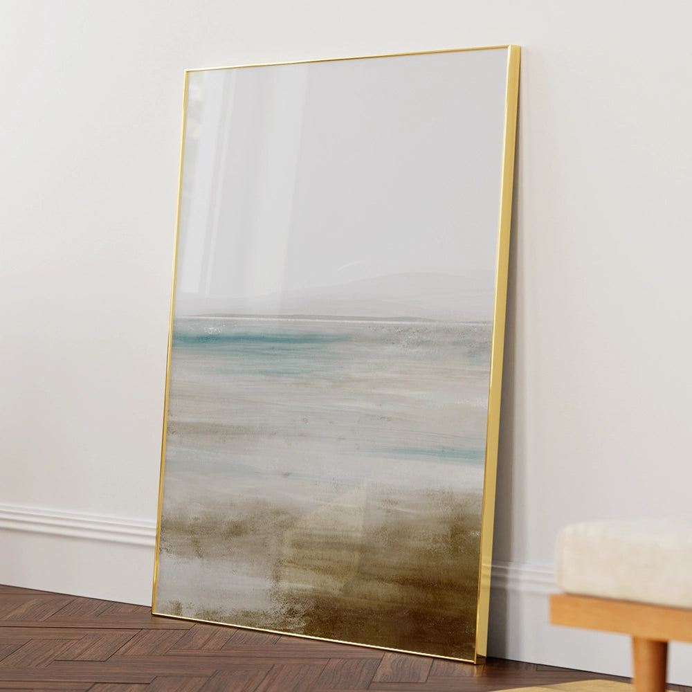 Bay View Abstract Wall Art Poster - XS / Matte Paper / Rolled Art - Nook At You