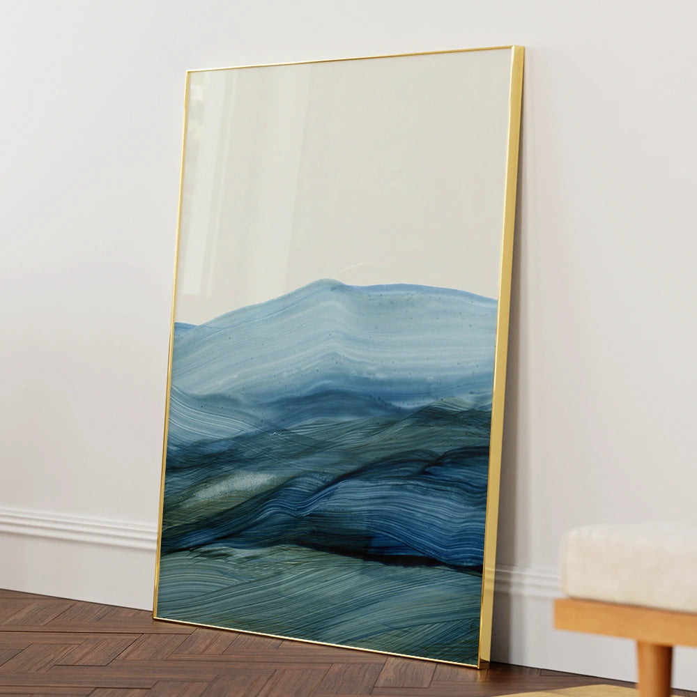 Mist Land 2 Abstract Painting - XS / Matte Paper / Rolled Art - Nook At You
