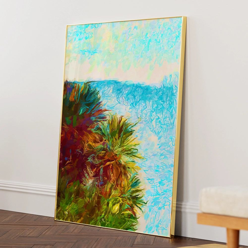 The Place I Exhale Landscape Wall Art Poster - XS / Matte Paper / Rolled Art - Nook At You