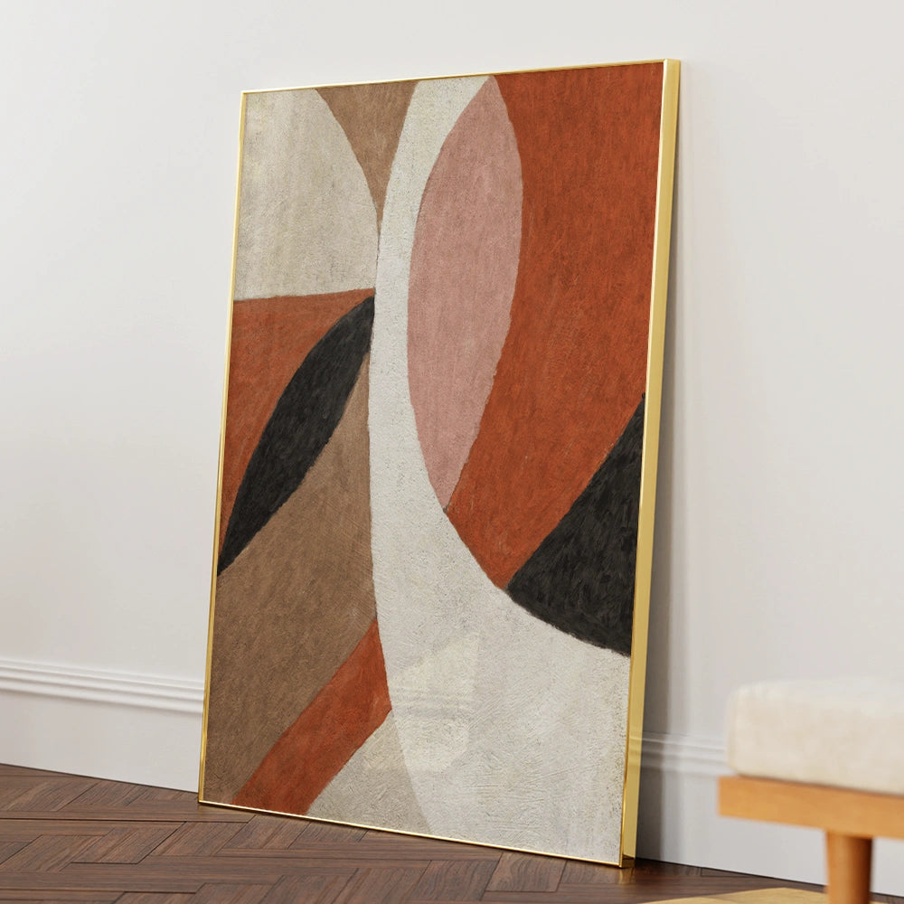Comfy Abstract Painting - XS / Matte Paper / Rolled Art - Nook At You