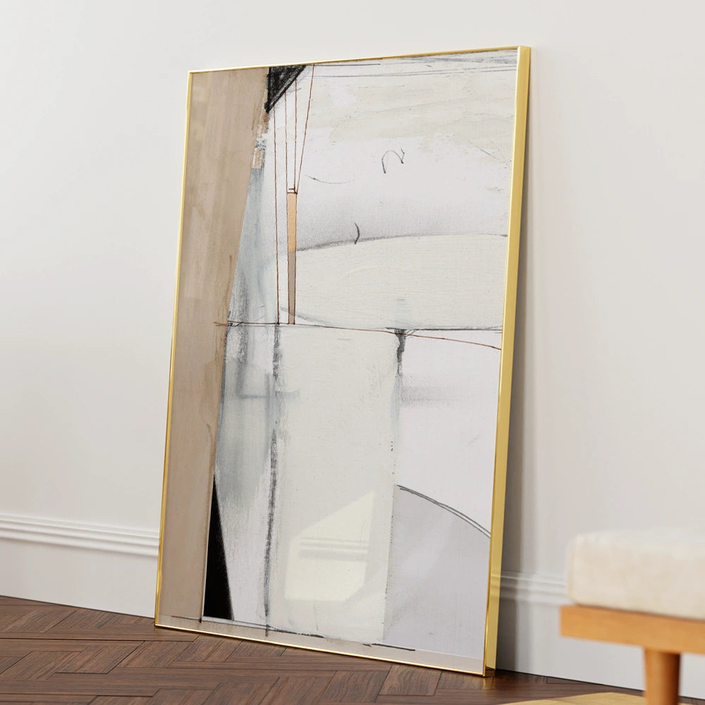 Stronger Abstract Painting - XS / Matte Paper / Rolled Art - Nook At You