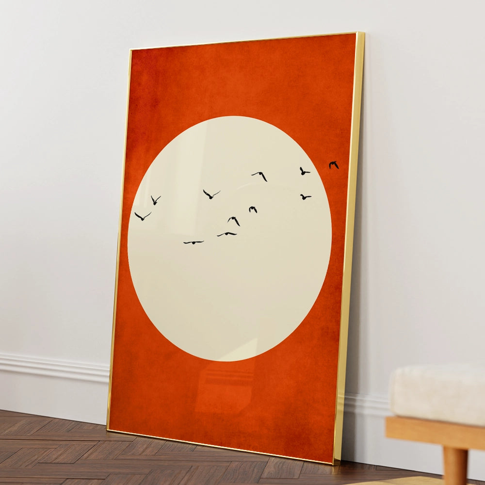 Warming Feelings Living Room Wall Art - XS / Matte Paper / Rolled Art - Nook At You