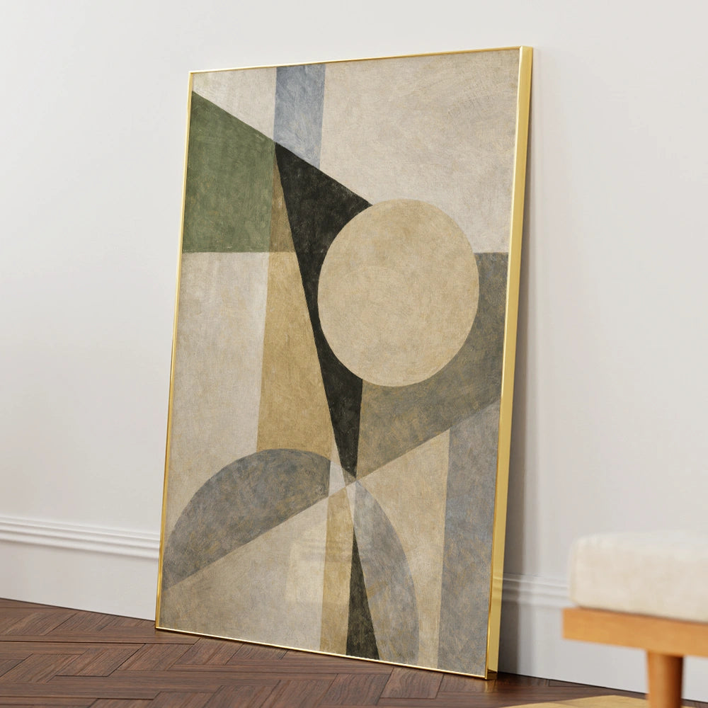 Bloomsbury Modern Abstract Artwork - XS / Matte Paper / Rolled Art - Nook At You