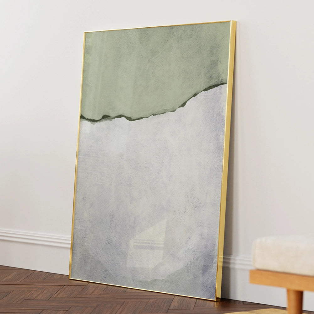 Divided Modern Abstract Wall Art - XS / Matte Paper / Rolled Art - Nook At You