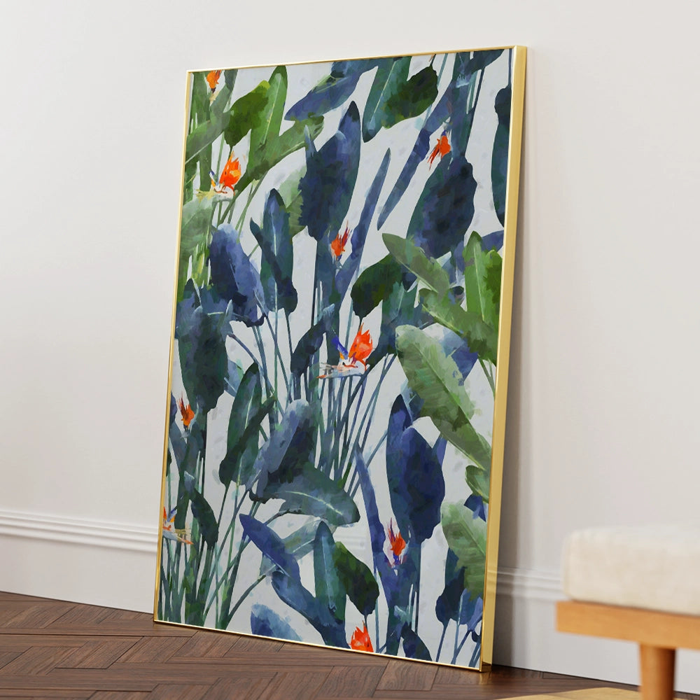 Optical Zen Botanical Canvas Print - XS / Matte Paper / Rolled Art - Nook At You
