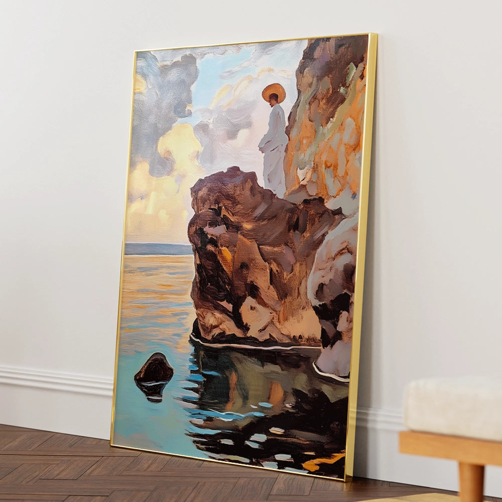 Sunrise Landscape Art Poster - XS / Matte Paper / Rolled Art - Nook At You
