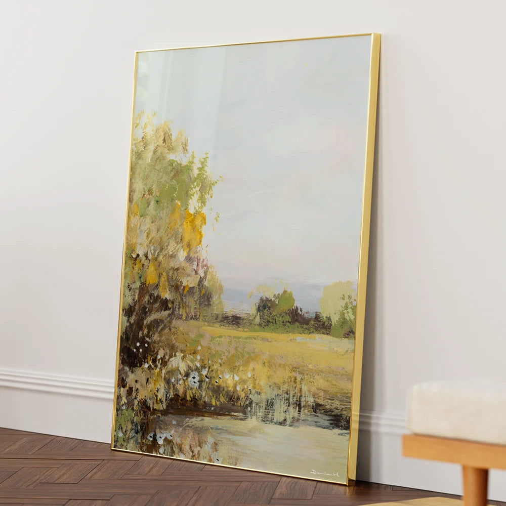 Time Passes Landscape Art Poster - XS / Matte Paper / Rolled Art - Nook At You
