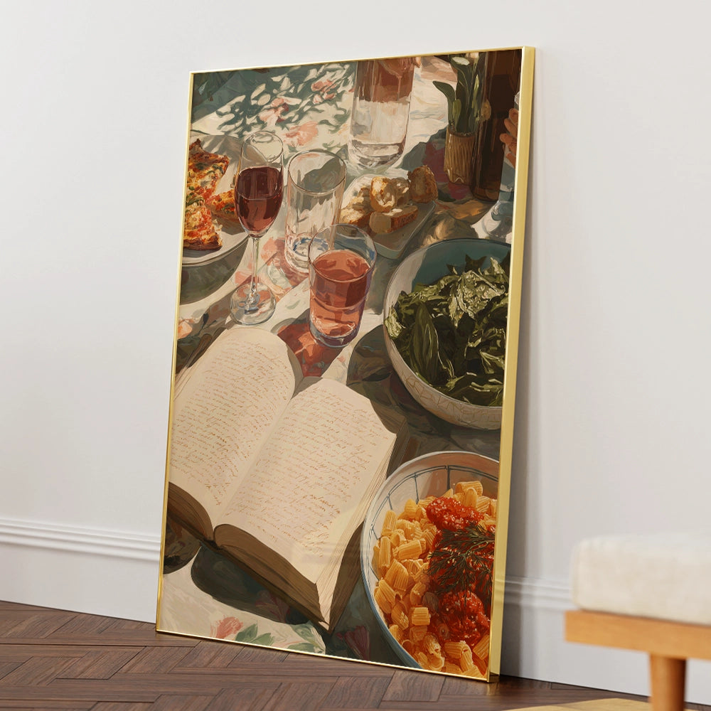 Table of Stories Gourmet Art Poster - XS / Matte Paper / Rolled Art - Nook At You