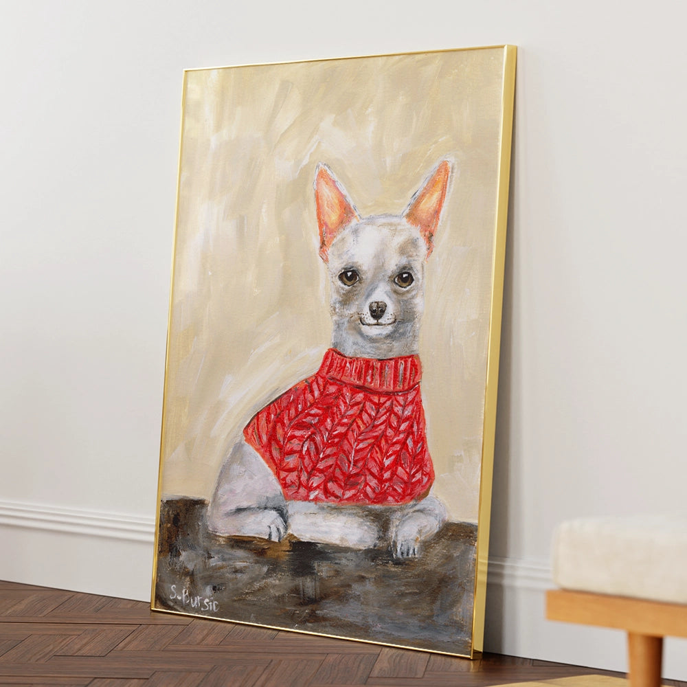 Chihuahua Bedroom Wall Art - XS / Matte Paper / Rolled Art - Nook At You