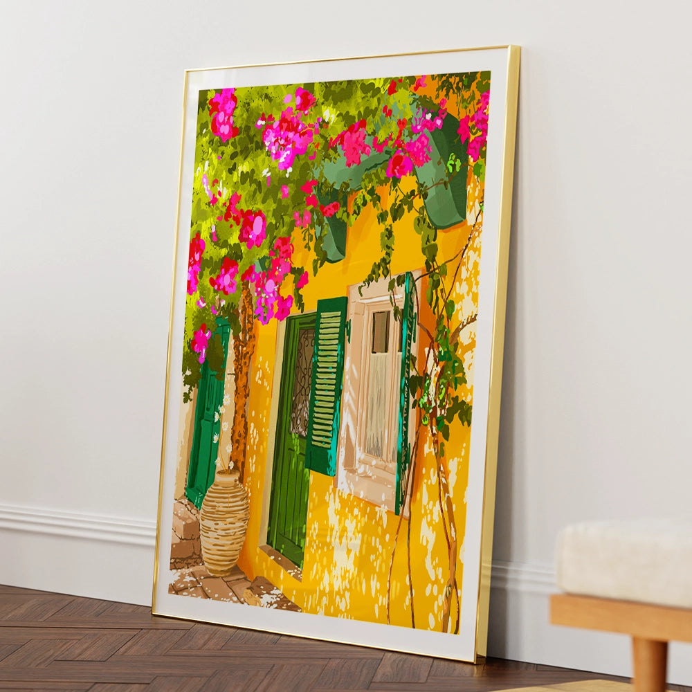 Living In the Sunshine Boho Art On Wall - XS / Matte Paper / Rolled Art - Nook At You