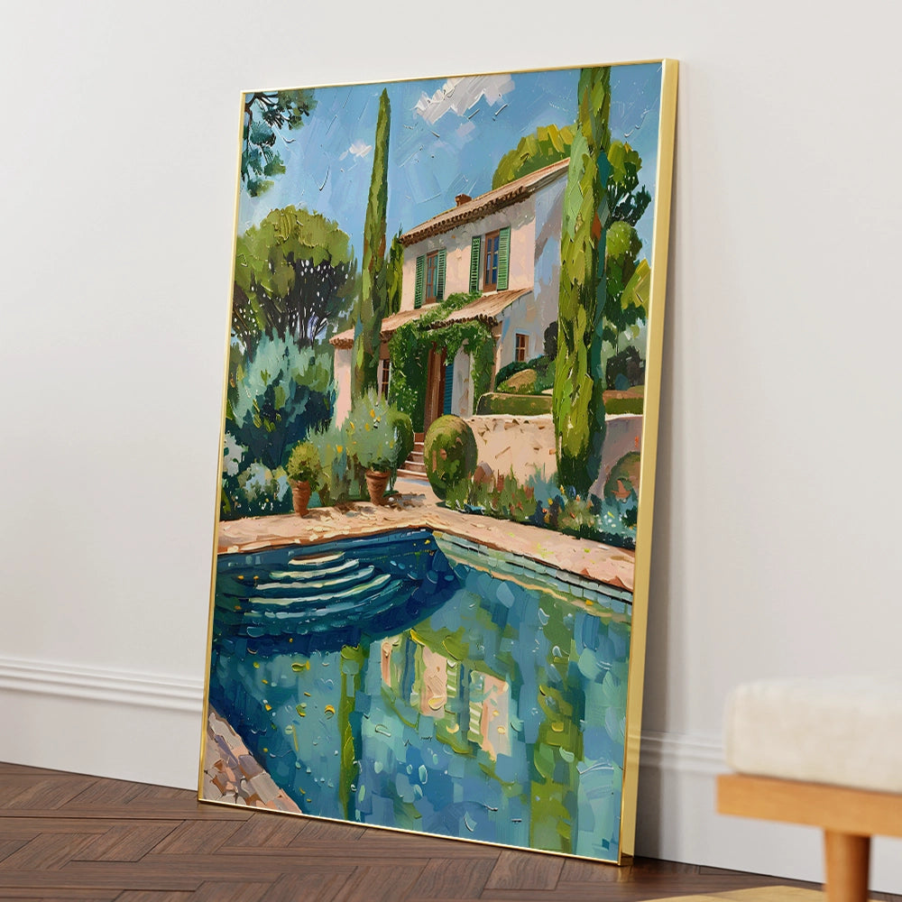 Quiet Luxury Landscape painting - XS / Matte Paper / Rolled Art - Nook At You