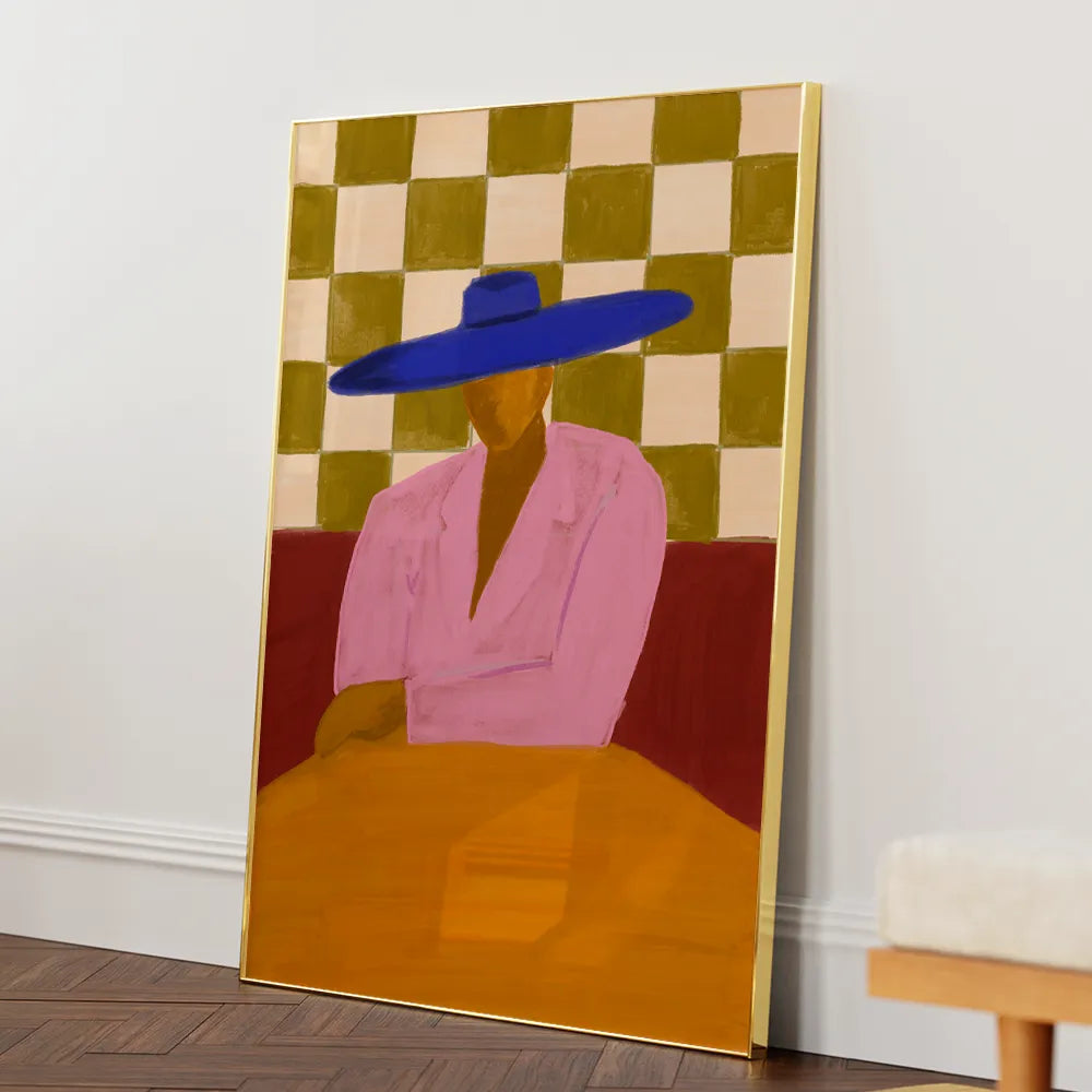 After Hours Abstract Painting - XS / Matte Paper / Rolled Art - Nook At You