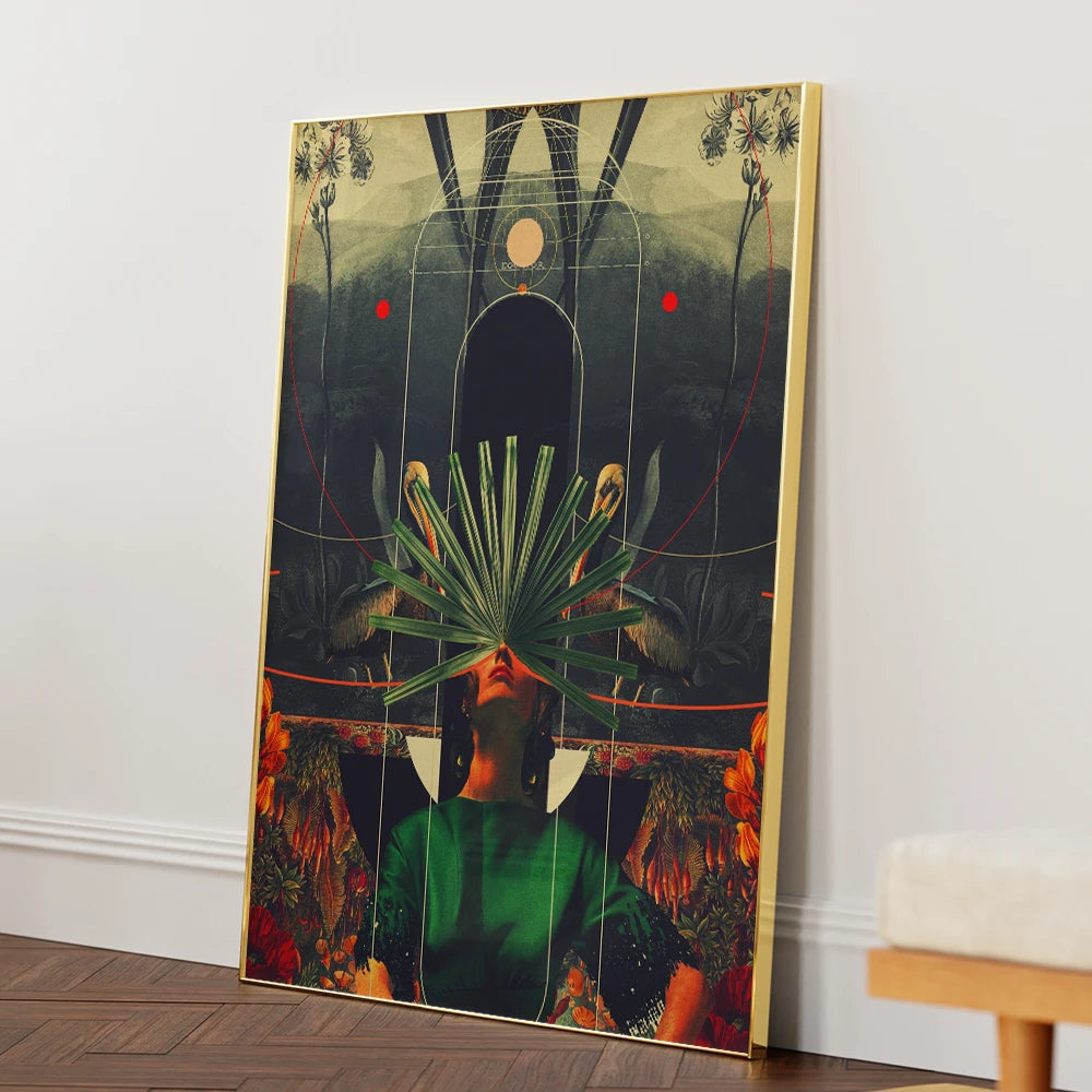 She Saw the Equator - XS / Matte Paper / Rolled Art - Nook At You