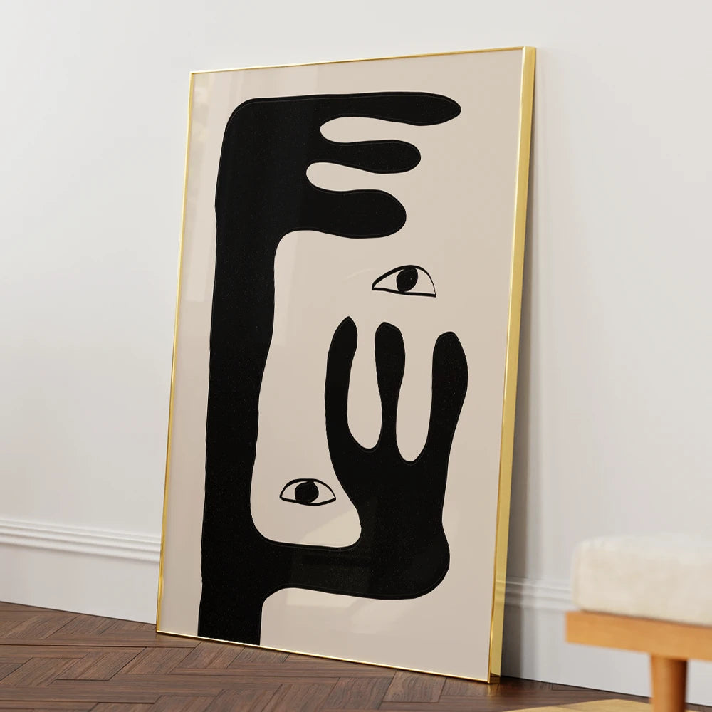 Surreal Gaze Abstract Wall Art Print - XS / Matte Paper / Rolled Art - Nook At You