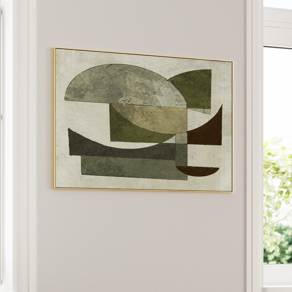 Shaped Abstract Wall Art Poster - XS / Matte Paper / Rolled Art - Nook At You
