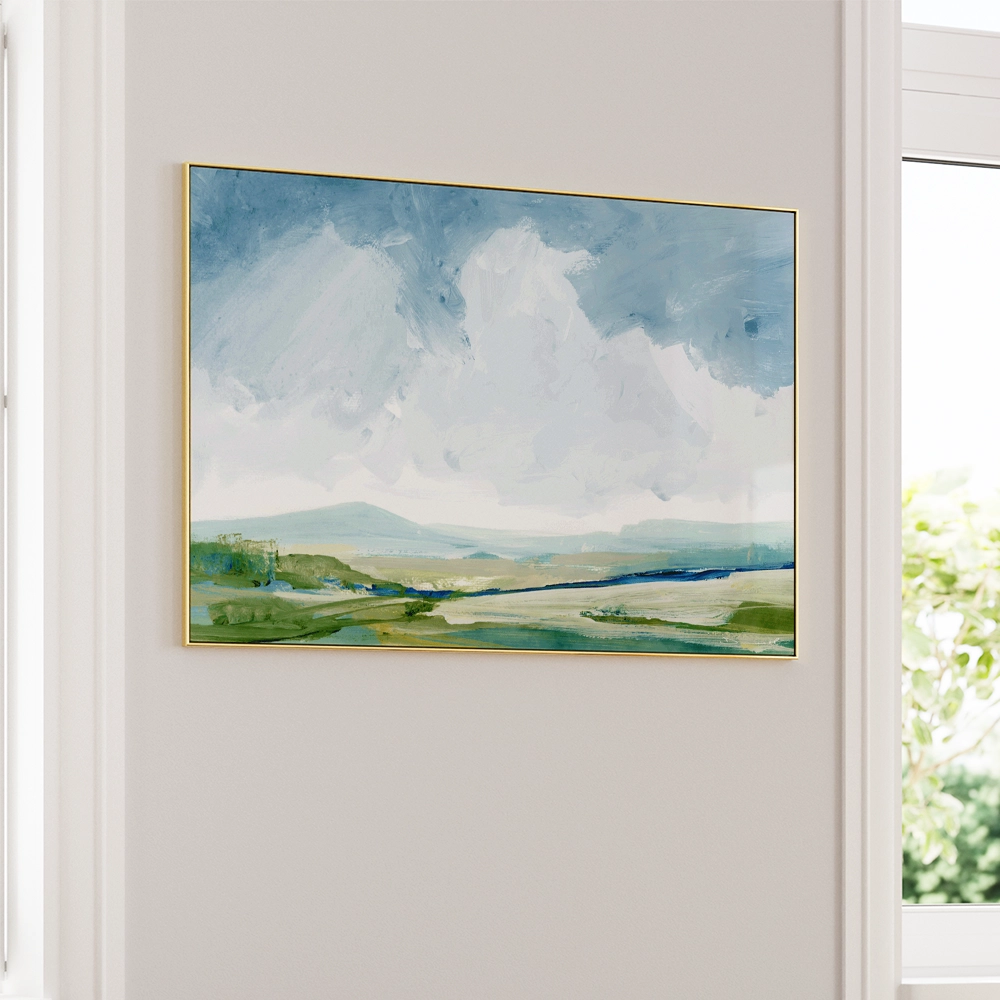 Berry Brook Landscape Wall Art Paintings - XS / Matte Paper / Rolled Art - Nook At You