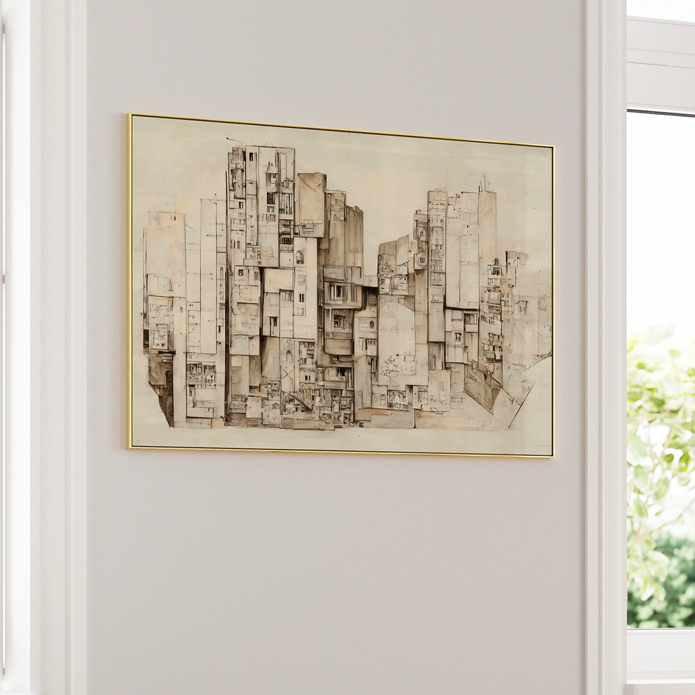 The City - XS / Matte Paper / Rolled Art - Nook At You