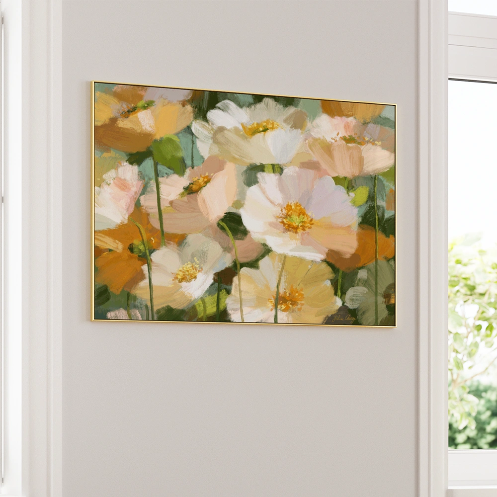 Creamy White Blossoms Floral Wall Art Poster - XS / Matte Paper / Rolled Art - Nook At You