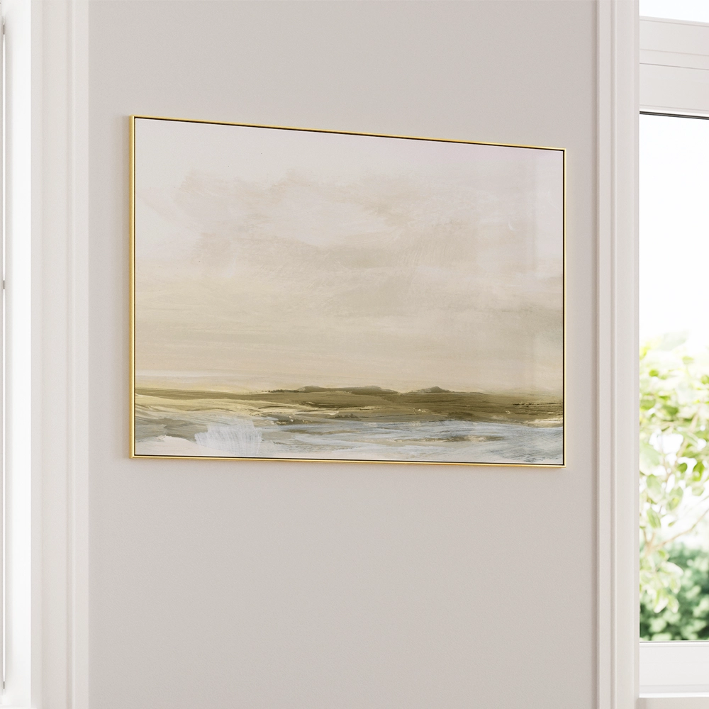 Coastal Break Horizontal Abstract Wall Decor - XS / Matte Paper / Rolled Art - Nook At You