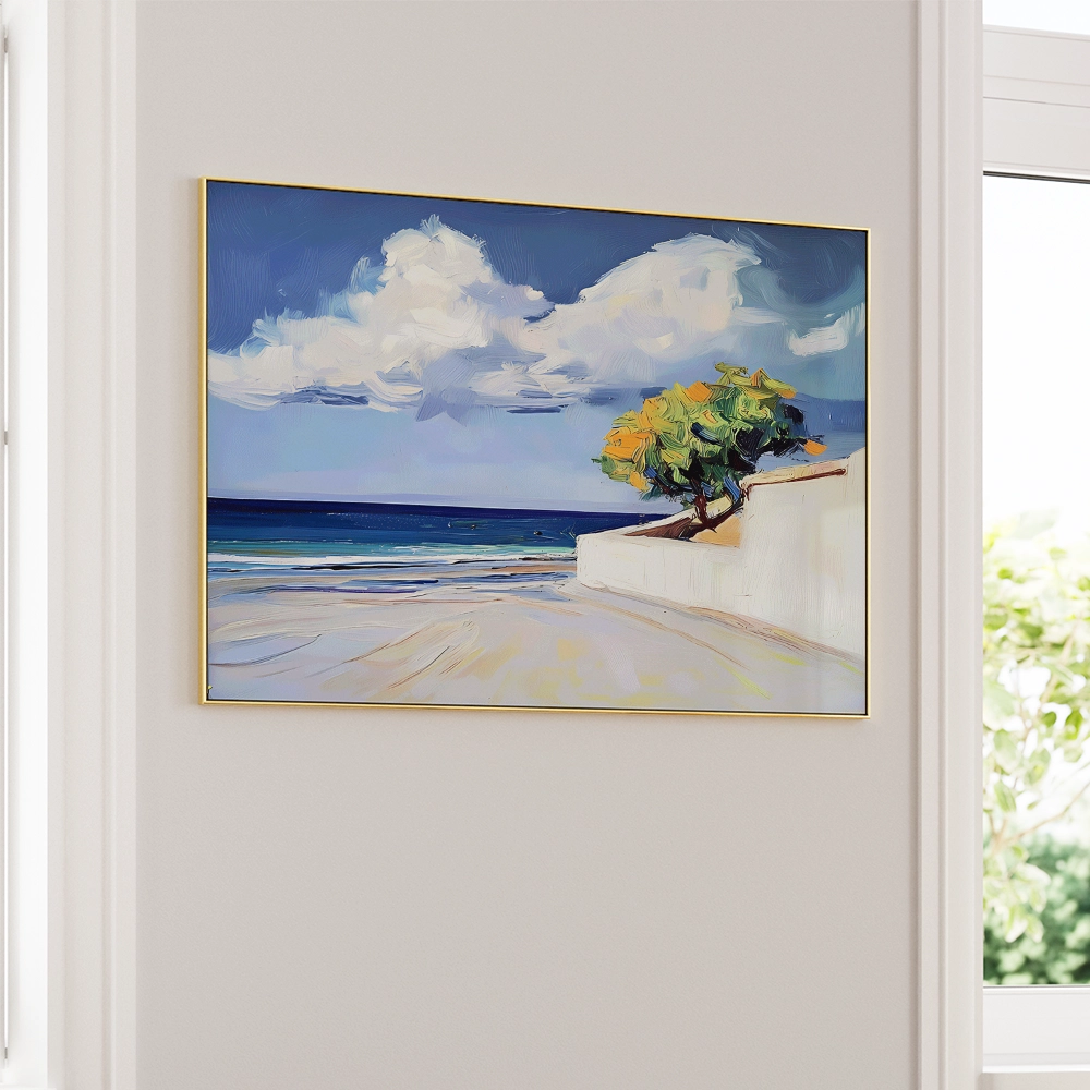 Dramatic Clouds Landscape wall art - XS / Matte Paper / Rolled Art - Nook At You