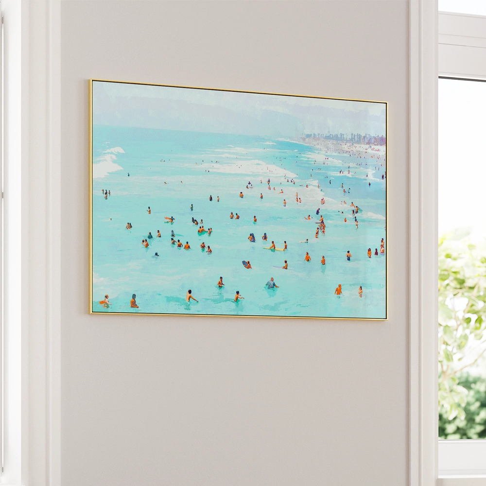 Hot Summer Day Landscape Art Print - XS / Matte Paper / Rolled Art - Nook At You