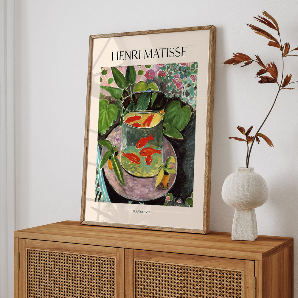 HENRI MATISSE - Goldfish, 1912 | High Quality Reproduction By Nook