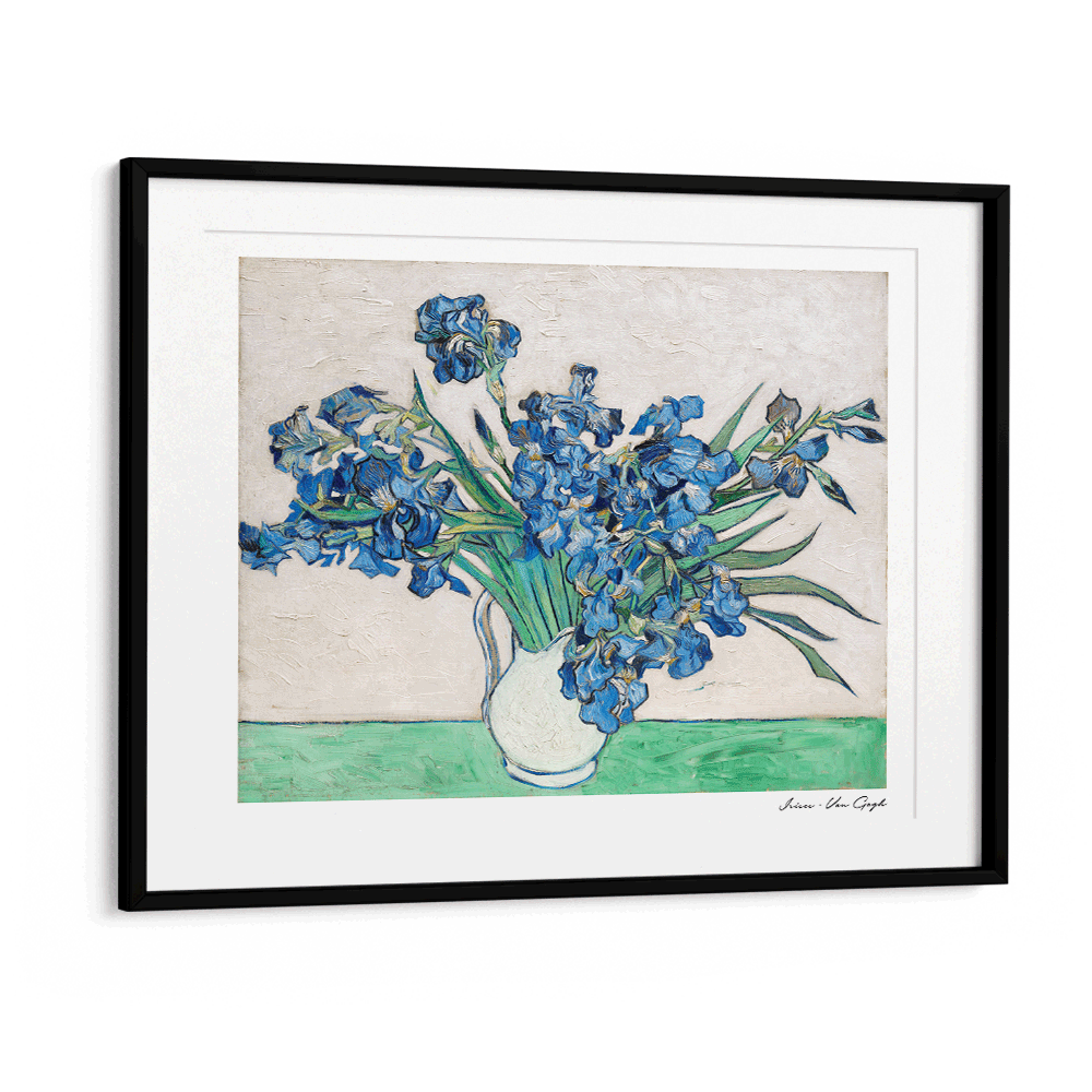 Vincent Van Gogh - Irises (1890) Famous Paintings