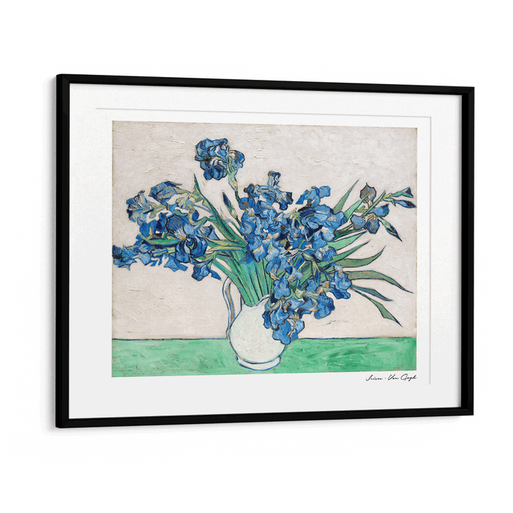 Vincent Van Gogh - Irises (1890) Famous Paintings