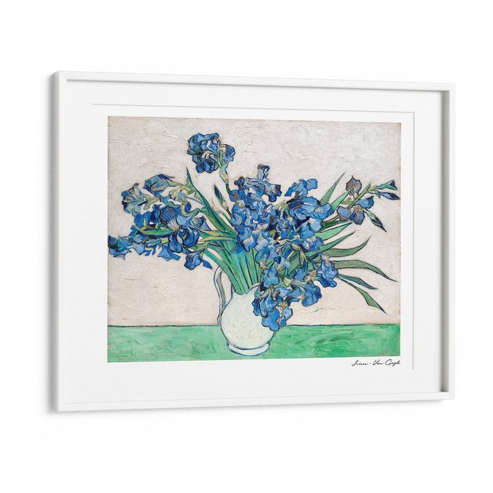 Vincent Van Gogh - Irises (1890) Famous Paintings