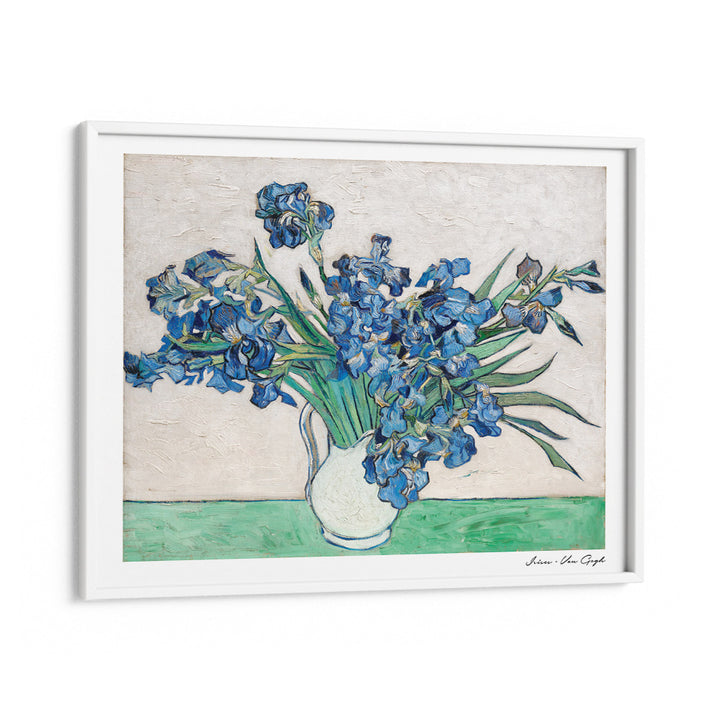 Vincent Van Gogh - Irises (1890) Famous Paintings