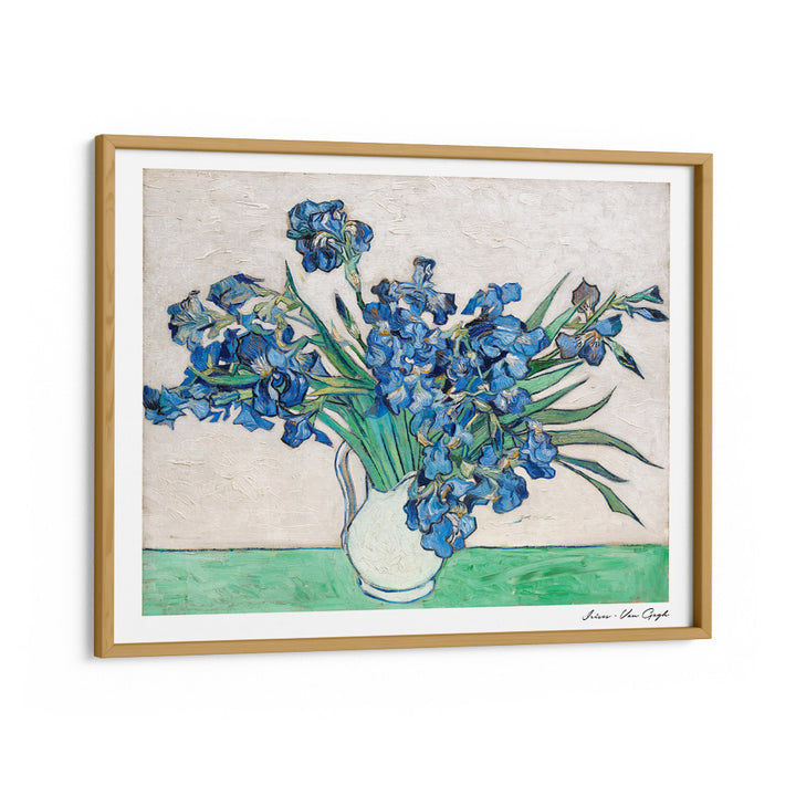 Vincent Van Gogh - Irises (1890) Famous Paintings
