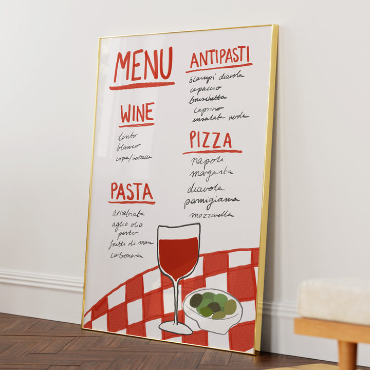 Italian Menu