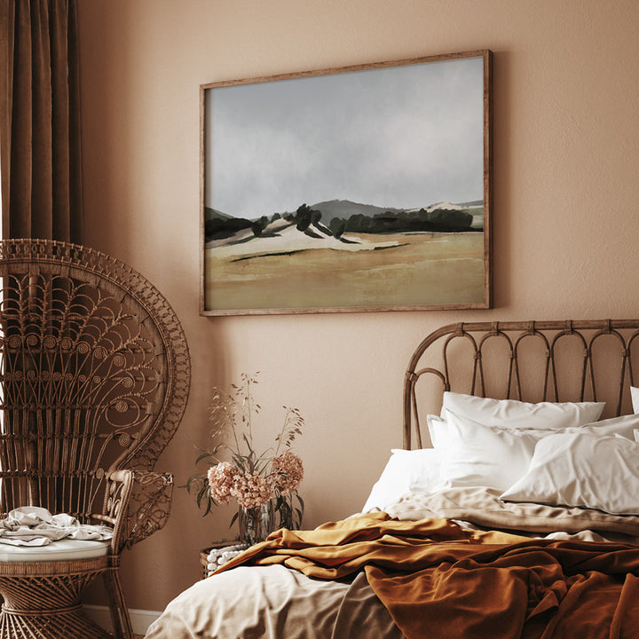 Lazy Afternoon Abstract Artwork-Rolled Art-Nook At You