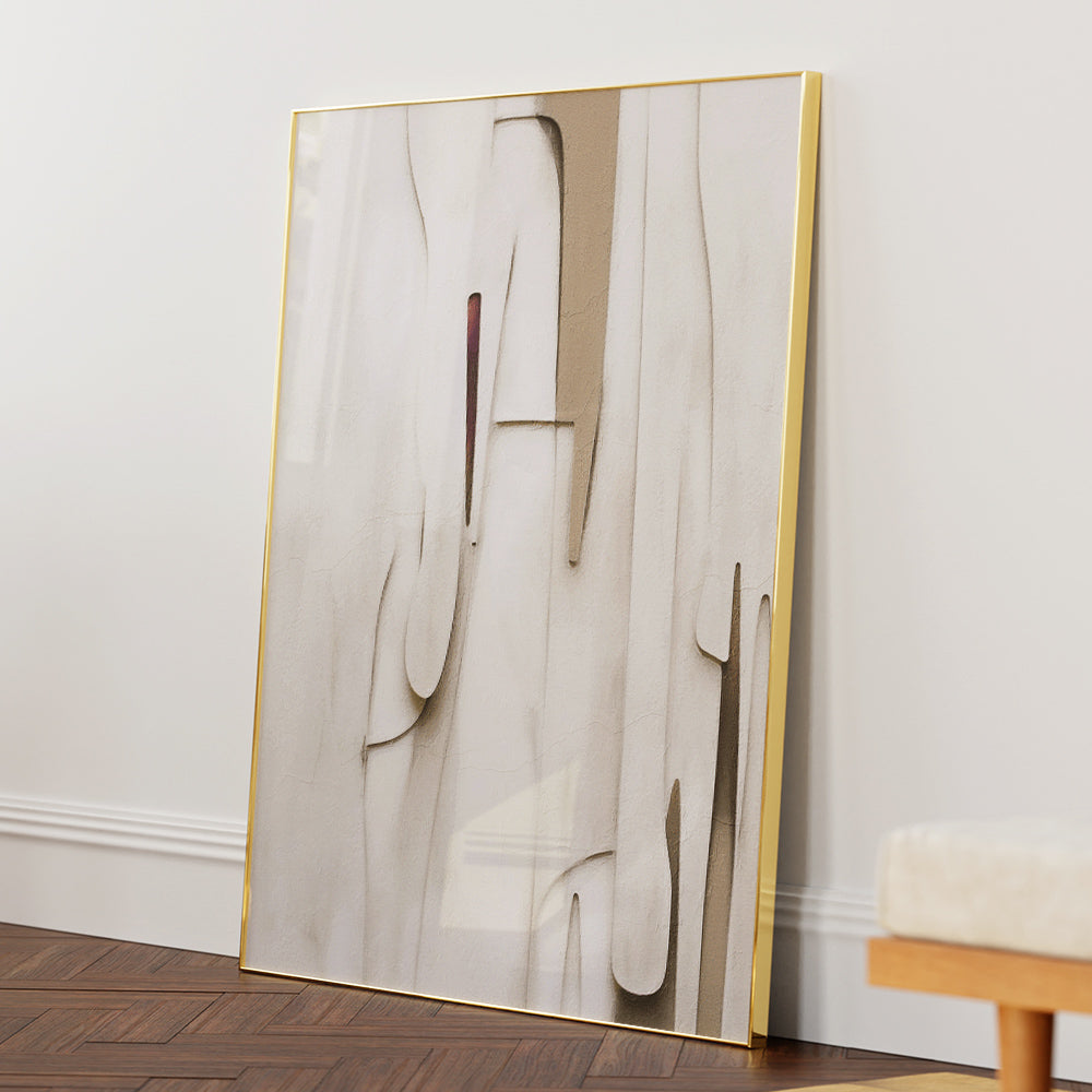Limites ao léu I - Abstract Wall Posters - XS / Matte Paper / Rolled Art - Nook At You