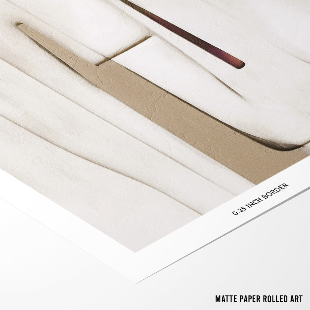 Limites ao léu I - Abstract Wall Posters - XS / Matte Paper / Rolled Art - Nook At You