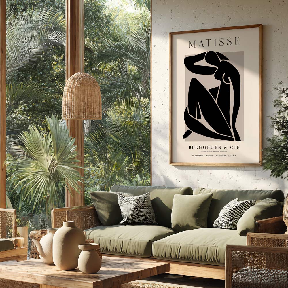 Matisse Woman Exhibition Poster - XS / Matte Paper / Rolled Art - Nook At You