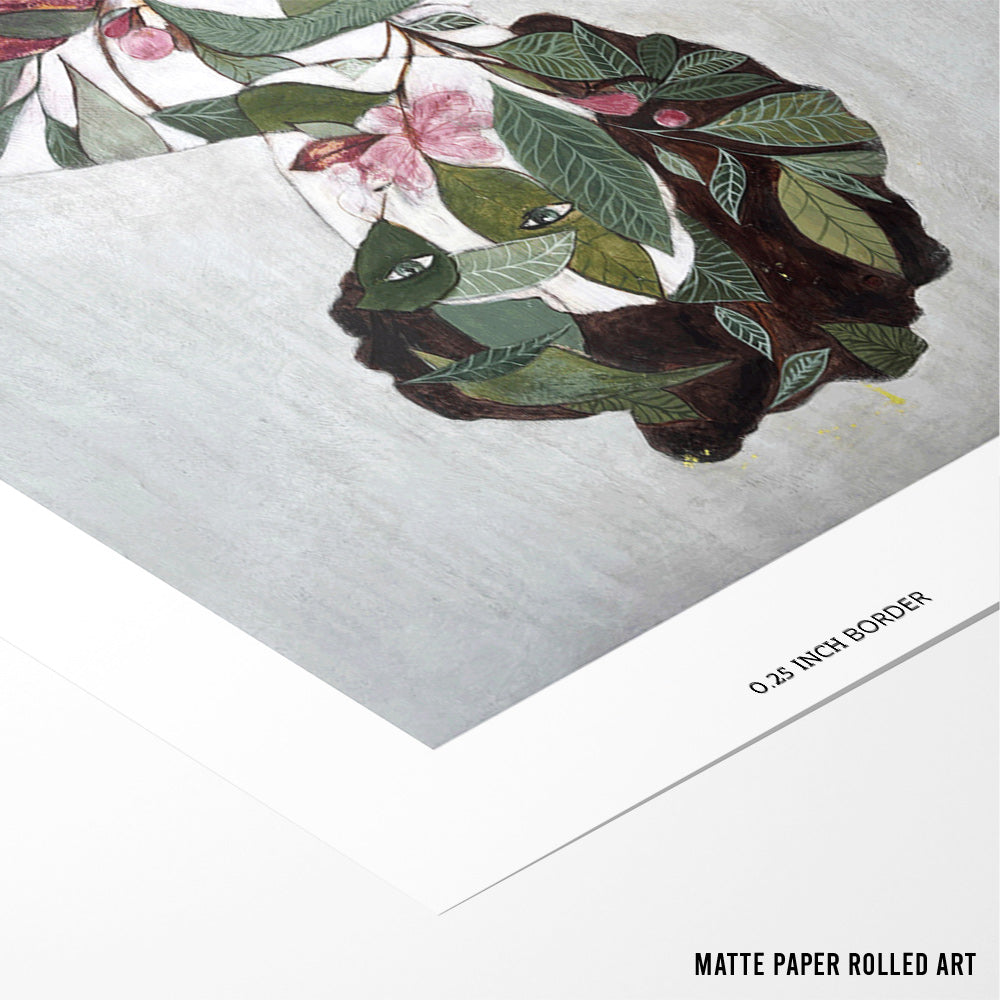 The beauty Abstract Wall Art - XS / Matte Paper / Rolled Art - Nook At You